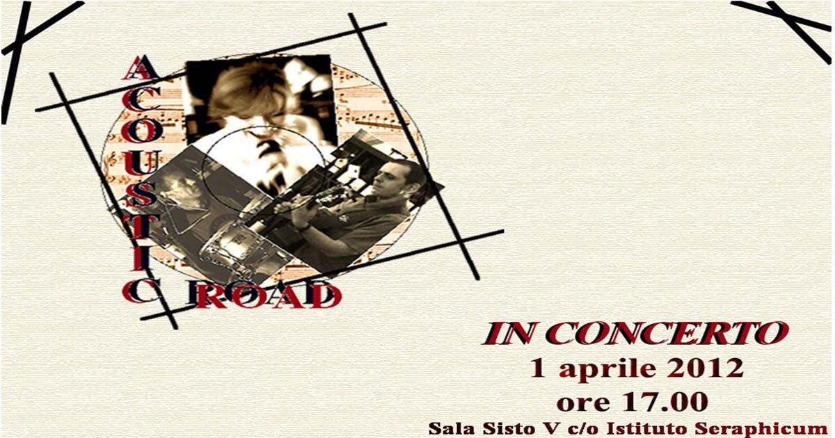 2012_acousticroad_evidenza